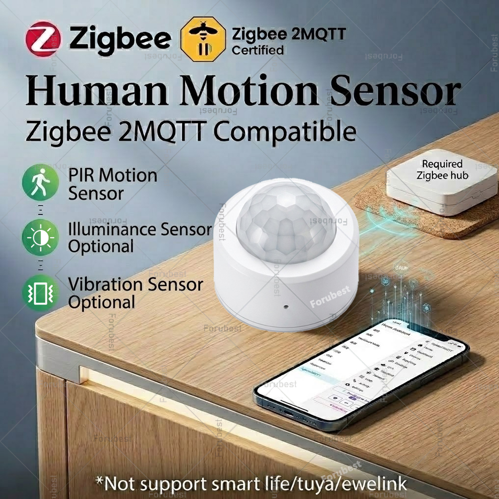 Sensor de Movimento PIR Zigbee - Home Automation Diy avaliação e preço