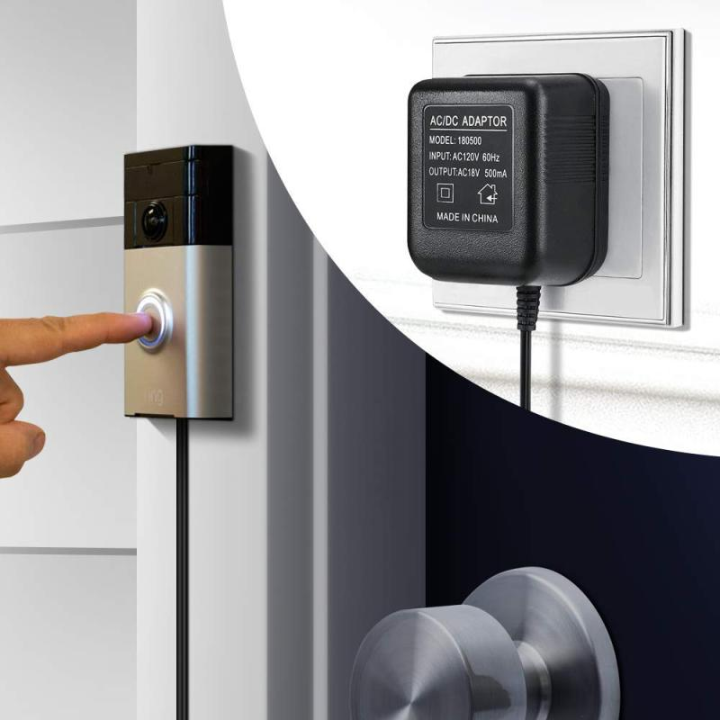 18v ac transformador carregado - Smart Doorbell Wired avaliação e preço