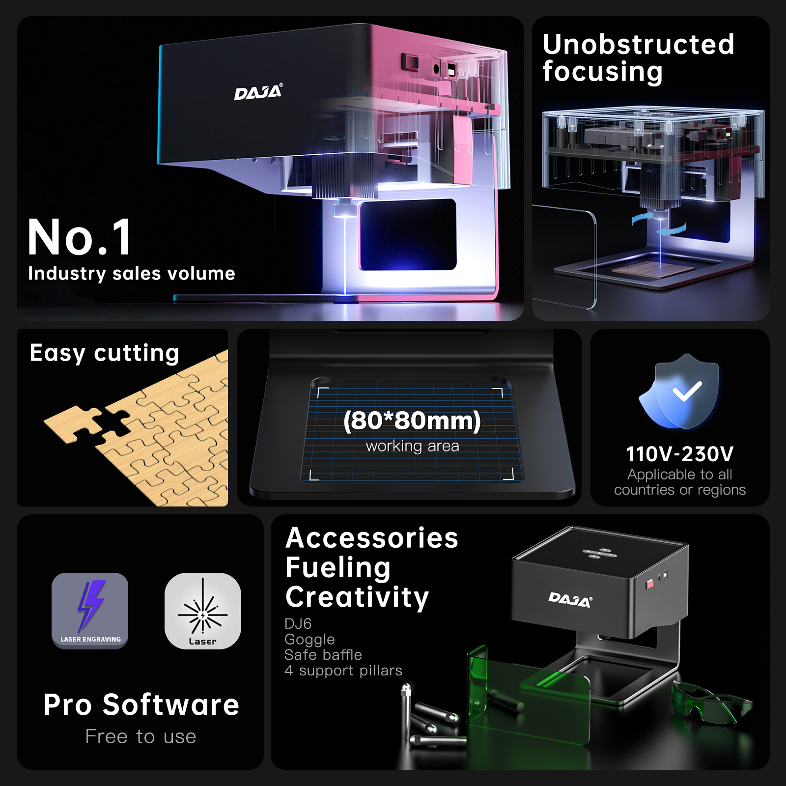 Daja dj6 mini gravador a laser - Diy Automation avaliação e preço