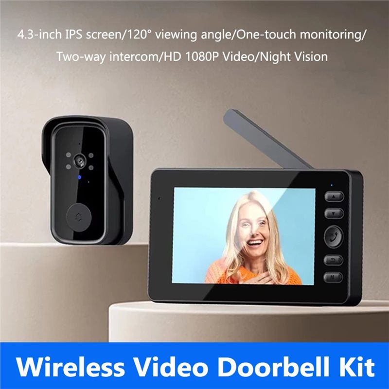 T81C! Campainha de Vídeo Sem F - Smart Doorbell Wired avaliação e preço