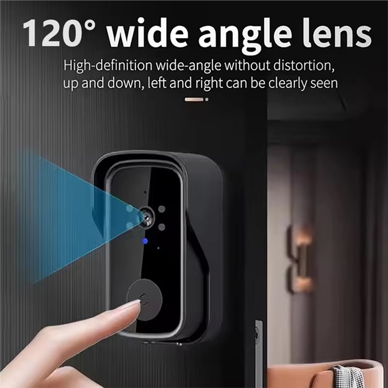 T81C! Campainha de Vídeo Sem F - Smart Doorbell Wired avaliação e preço